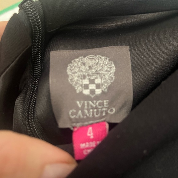 Vince Camuto Black Off-the-Shoulder Maxi Gown - Picture 2 of 3